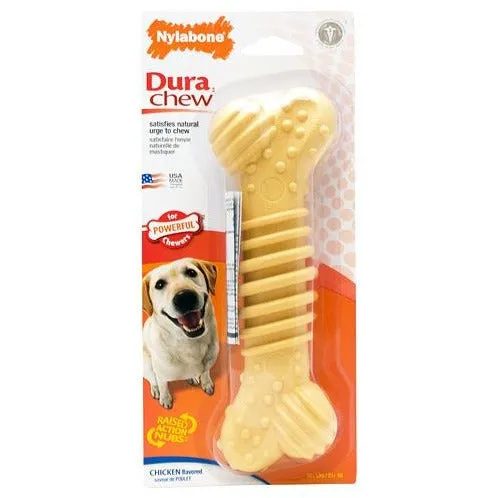 20% OFF: Nylabone Dura Chew Textured Chicken Toy