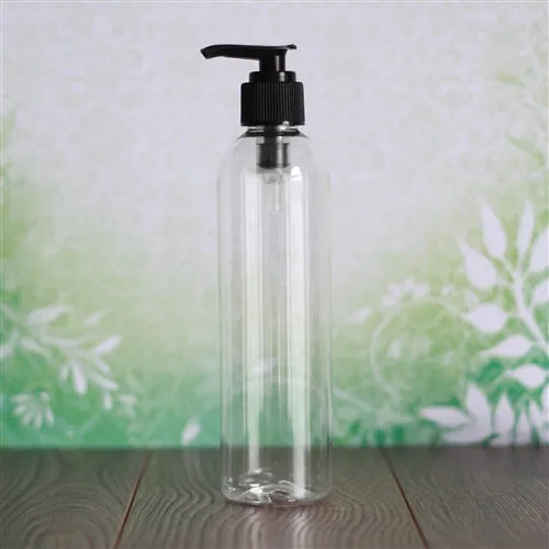 8 oz Clear PET Bullet Bottle with 24-410 Neck