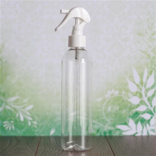8 oz Clear PET Bullet Bottle with 24-410 Neck