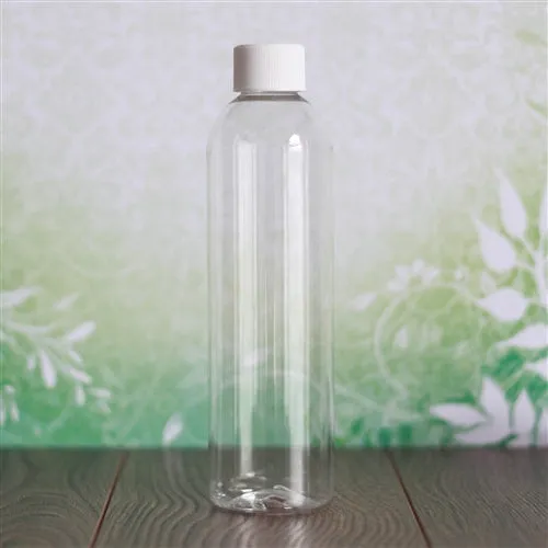 8 oz Clear PET Bullet Bottle with 24-410 Neck