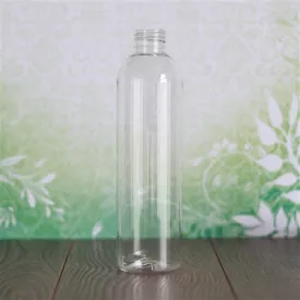 8 oz Clear PET Bullet Bottle with 24-410 Neck