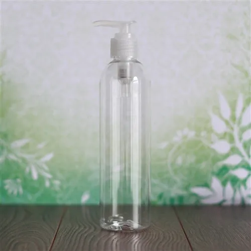 8 oz Clear PET Bullet Bottle with 24-410 Neck