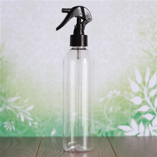 8 oz Clear PET Bullet Bottle with 24-410 Neck