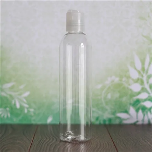 8 oz Clear PET Bullet Bottle with 24-410 Neck