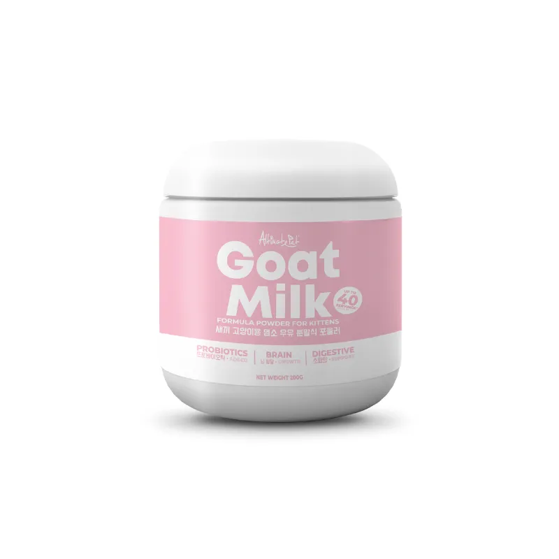 Altimate Pet Goat Milk Powder For Kittens - Over 40 Servings (200g)