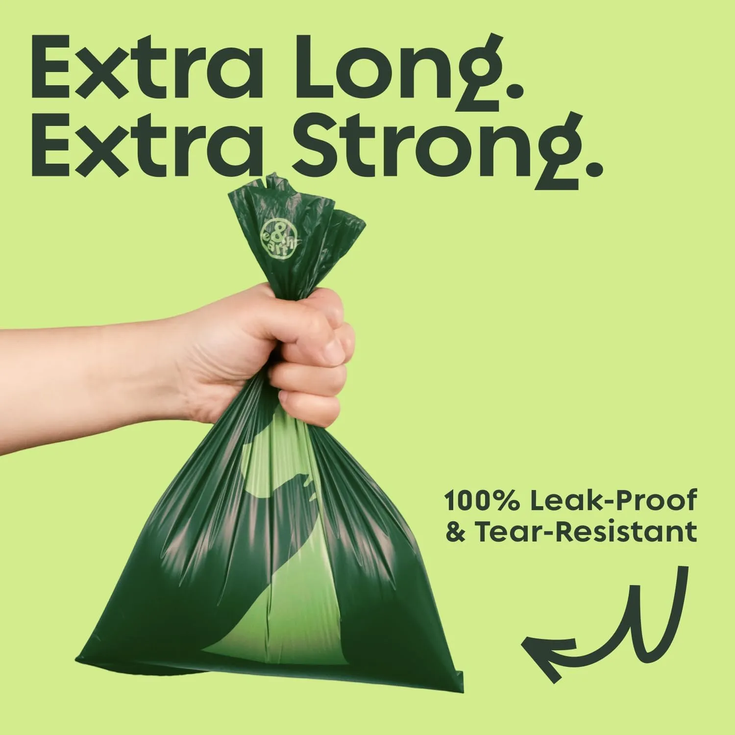 &earth Poop Bags for Dogs, Leak-Proof, Extra Thick, Fig-Scented, Waste Bag Refill Rolls, 9x13 Inch, 270 Count