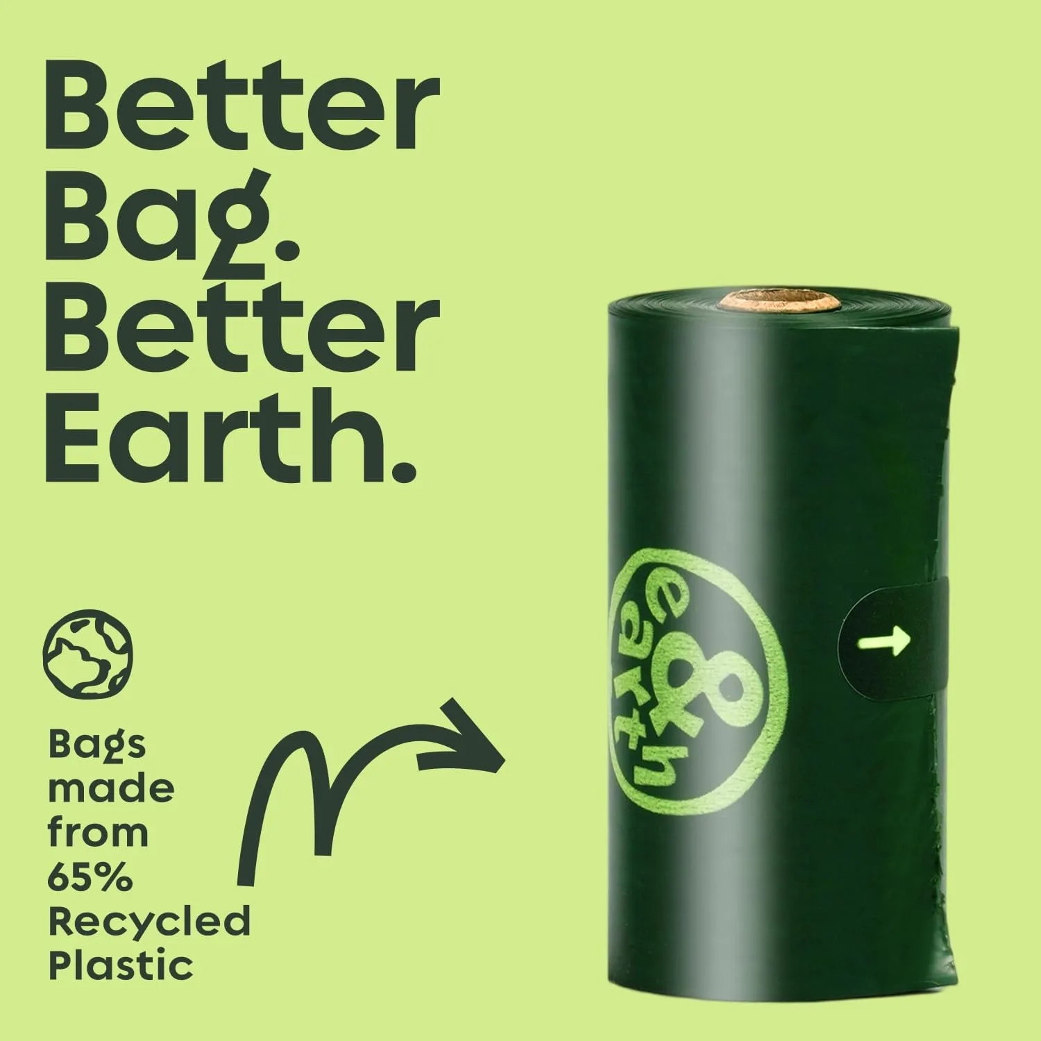 &earth Poop Bags for Dogs, Leak-Proof, Extra Thick, Fig-Scented, Waste Bag Refill Rolls, 9x13 Inch, 270 Count