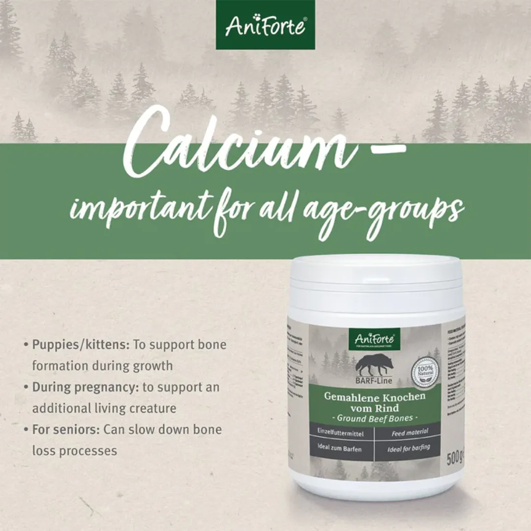 AniForte Ground Beef Bones