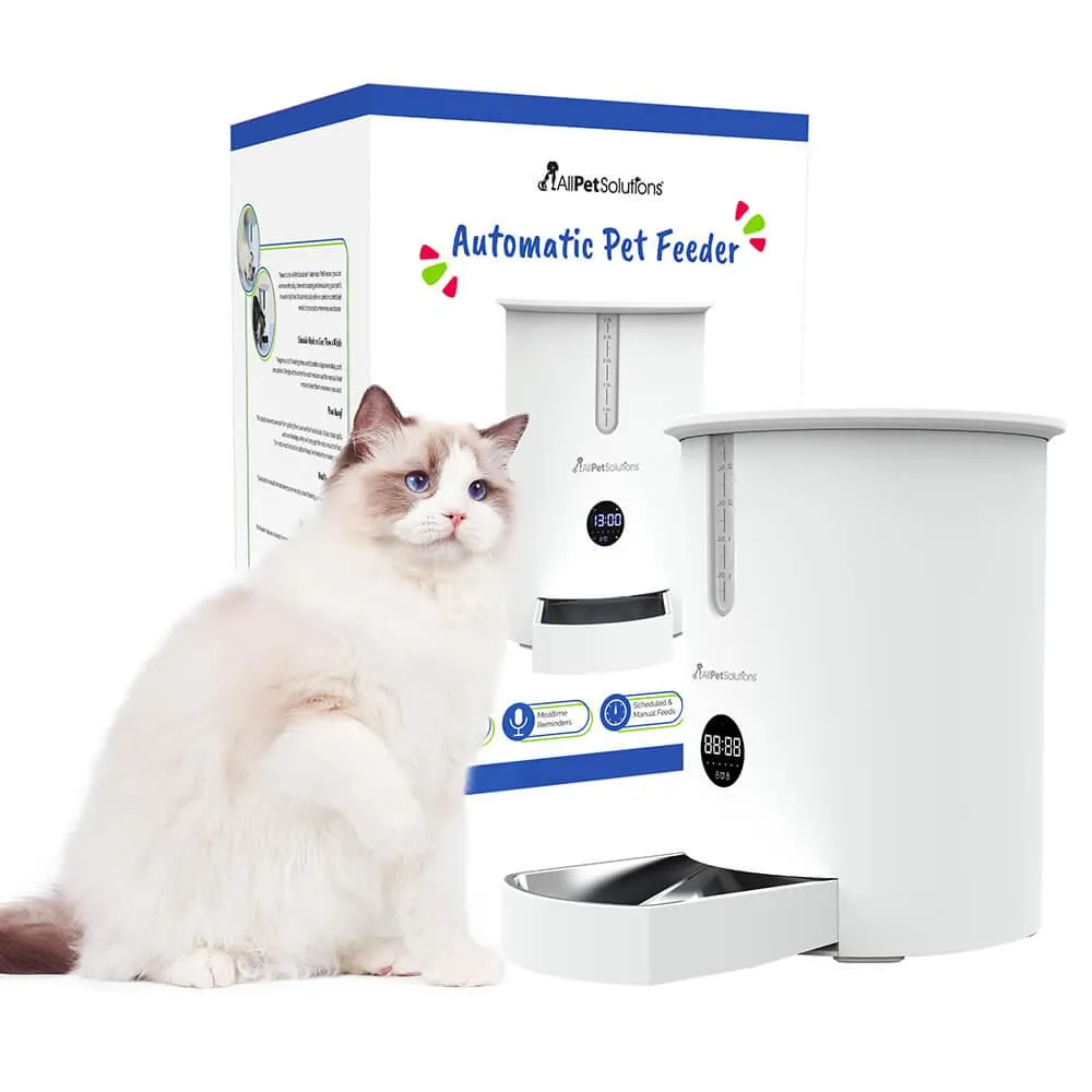 Automatic Pet Feeder LED & Voice Recording 2.8L