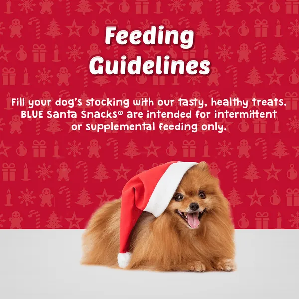 BLUE Santa Snacks Crunchy Dog Biscuits