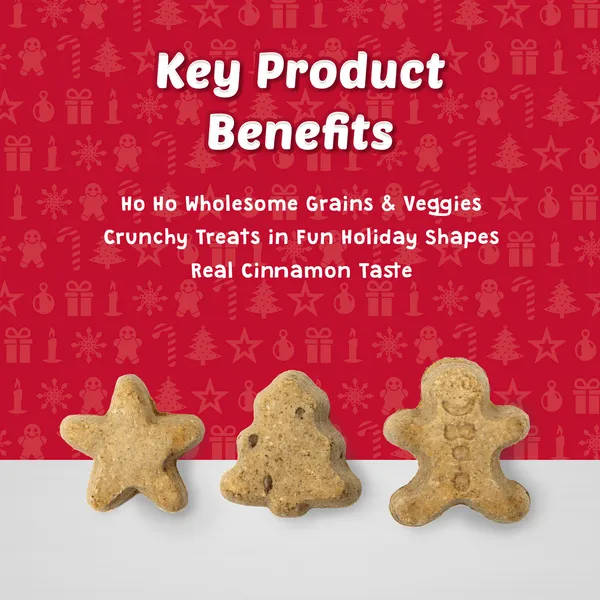 BLUE Santa Snacks Crunchy Dog Biscuits