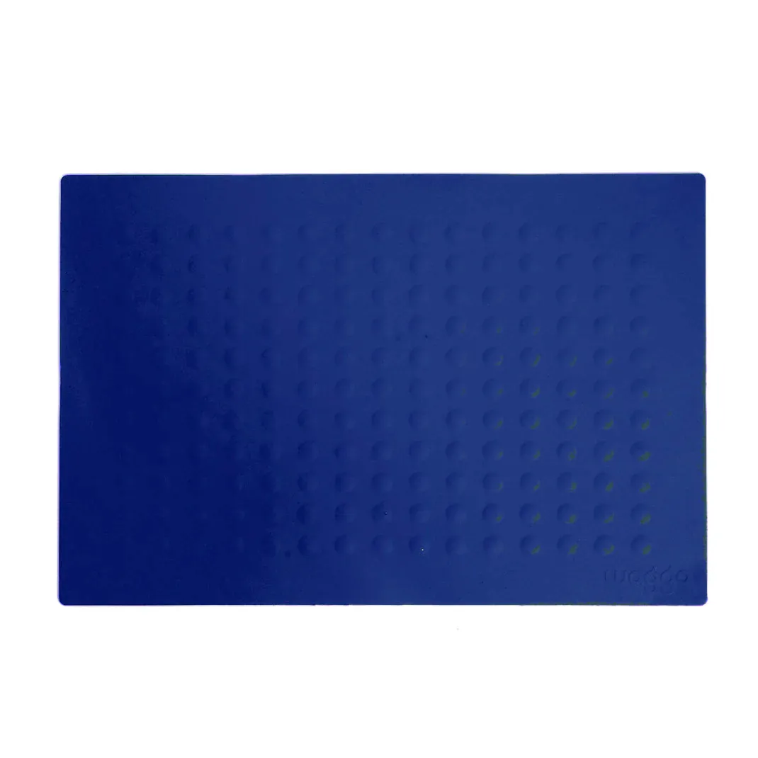 Bubbles Dog Food and Water Placemat, Dark Navy