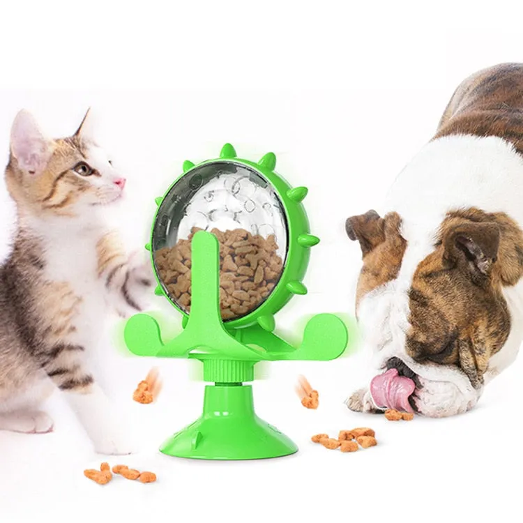 Cat Toys Dog Cat Feeding Interactive Wheel Toy