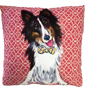 Collie Decorative Pillow