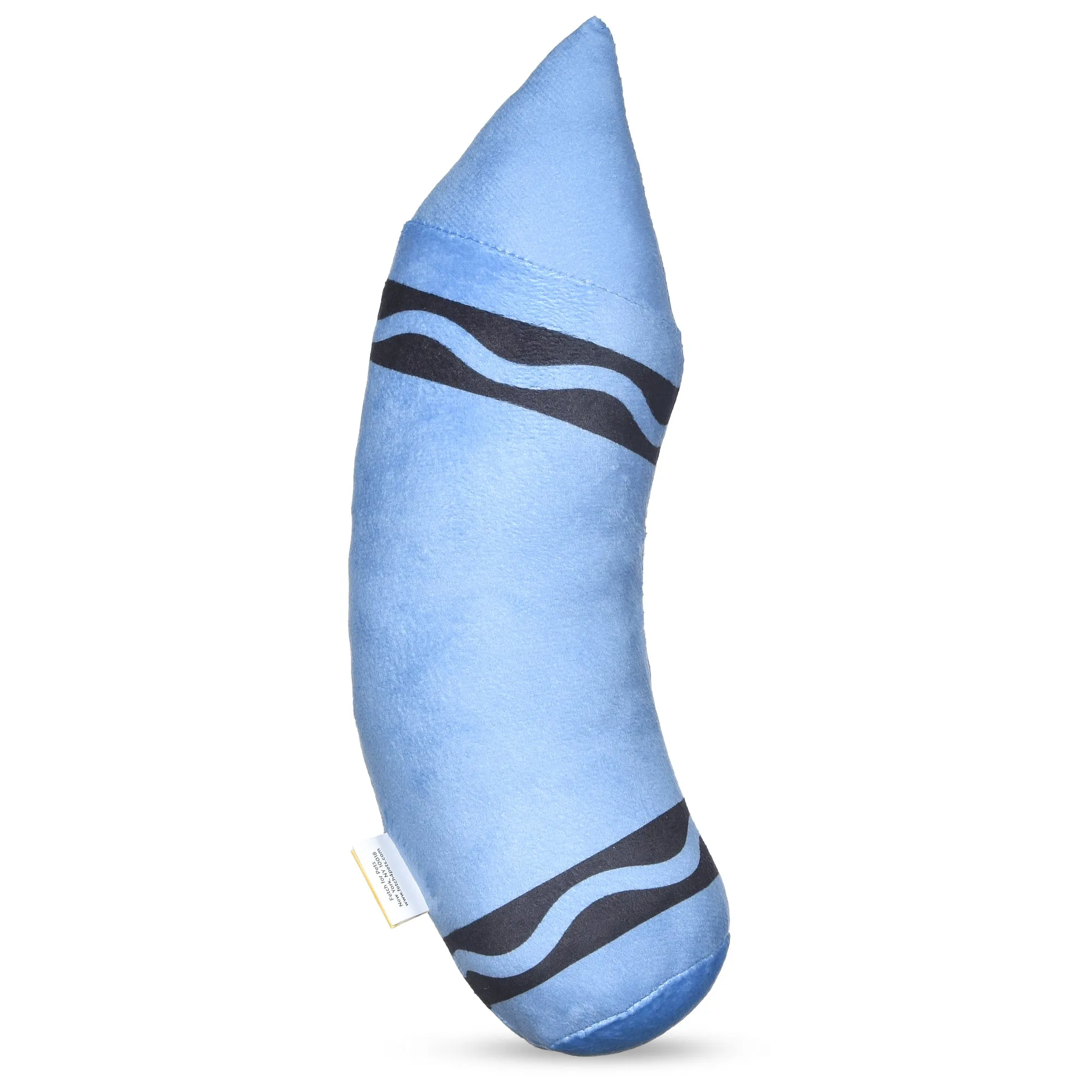 Crayola: 12" Aromatherapy Blue Crayon Plush Squeaker Pet Toy