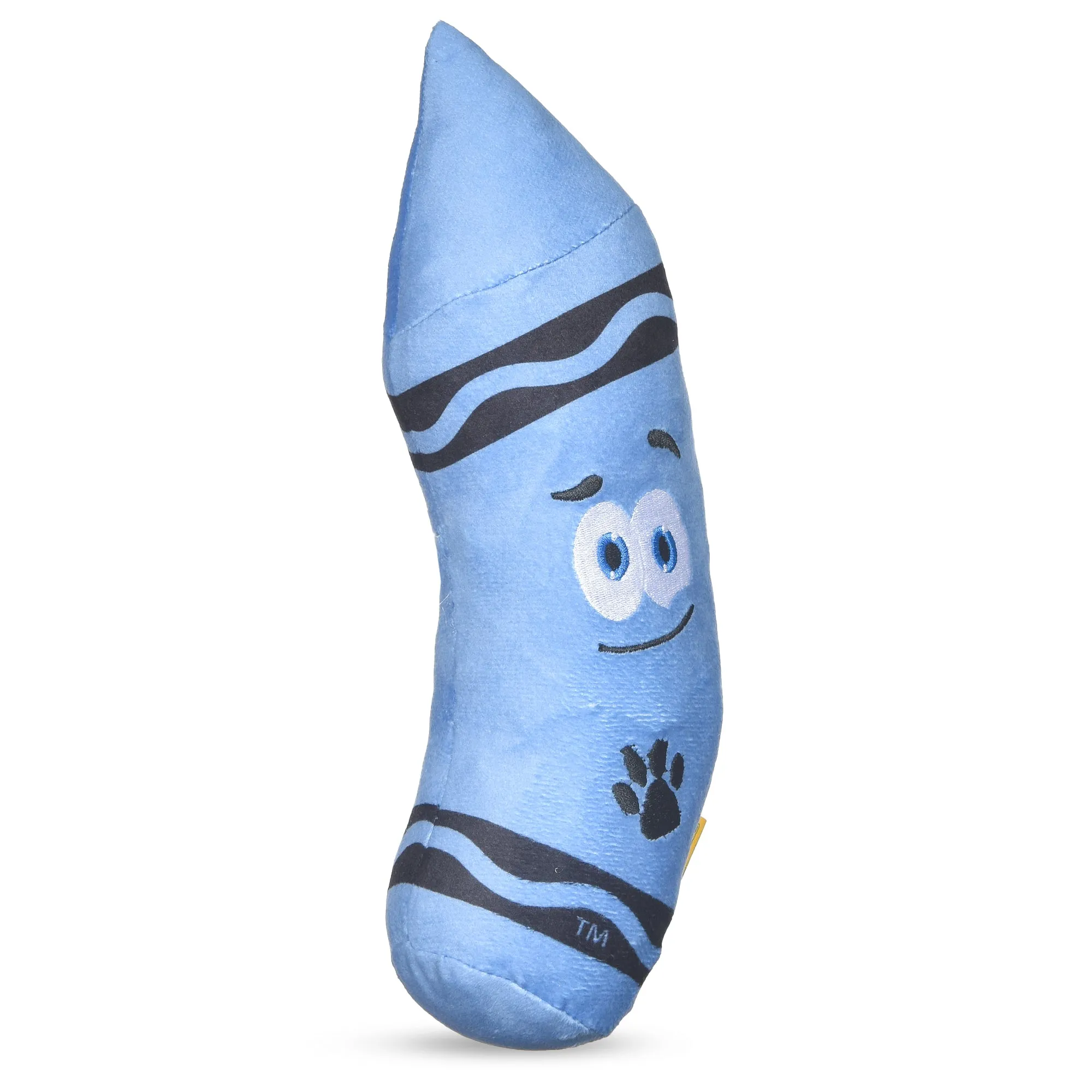 Crayola: 12" Aromatherapy Blue Crayon Plush Squeaker Pet Toy