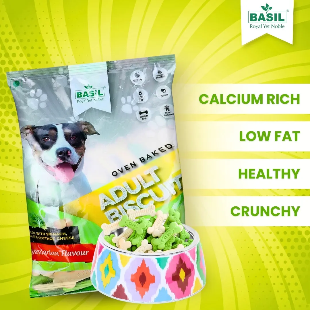Dog Biscuits, Vegetarian Treat - Suitable for All Breeds, Large Dogs - 900 Grams