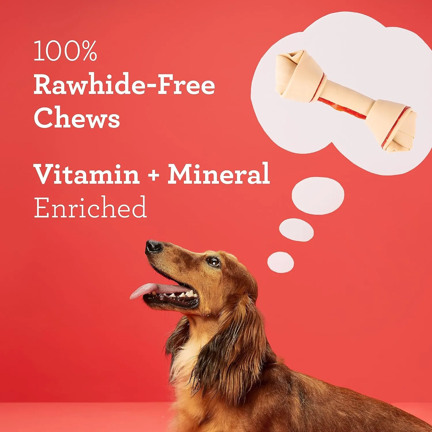 DreamBone Medium and Large Chews, Treat Your Dog to a Chew Made With Real Meat and Vegetables