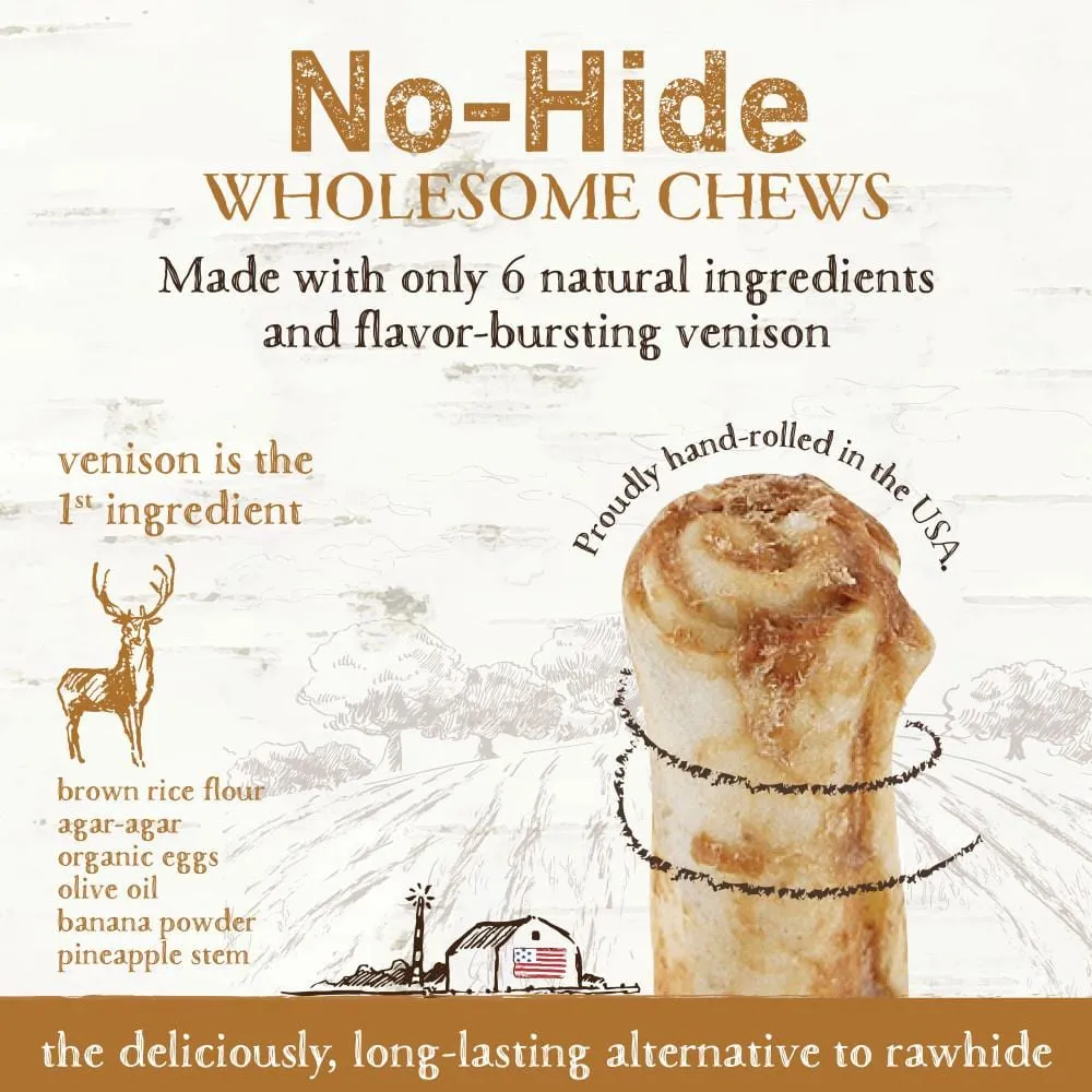 Earth Animal No-Hide Venison Dog Chews