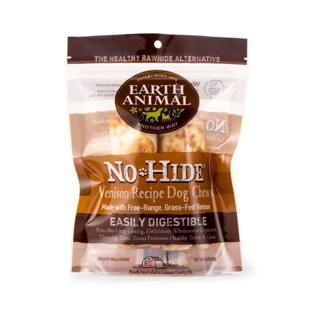Earth Animal No-Hide Venison Dog Chews