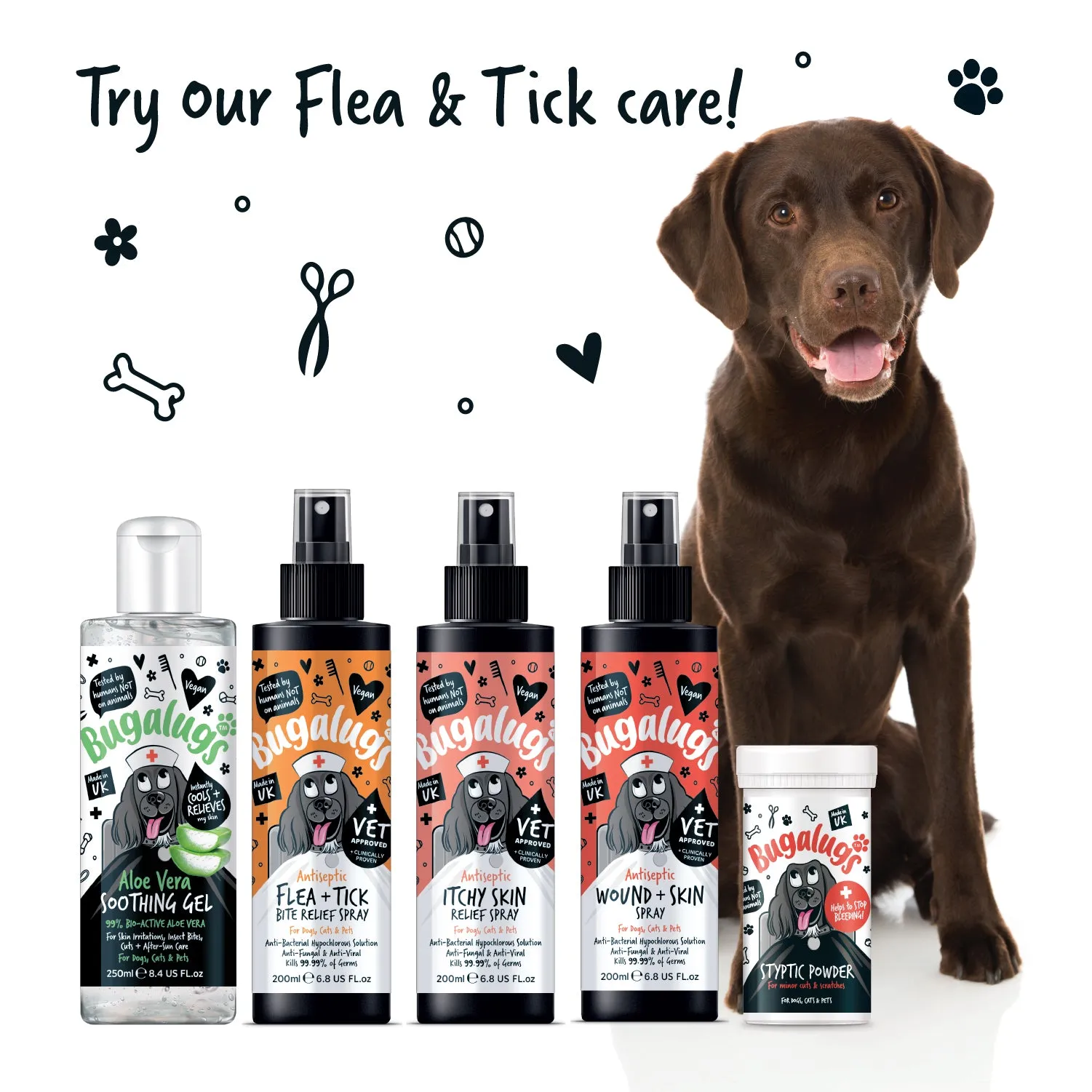 Flea and Tick Dog Shampoo with Neem Oil