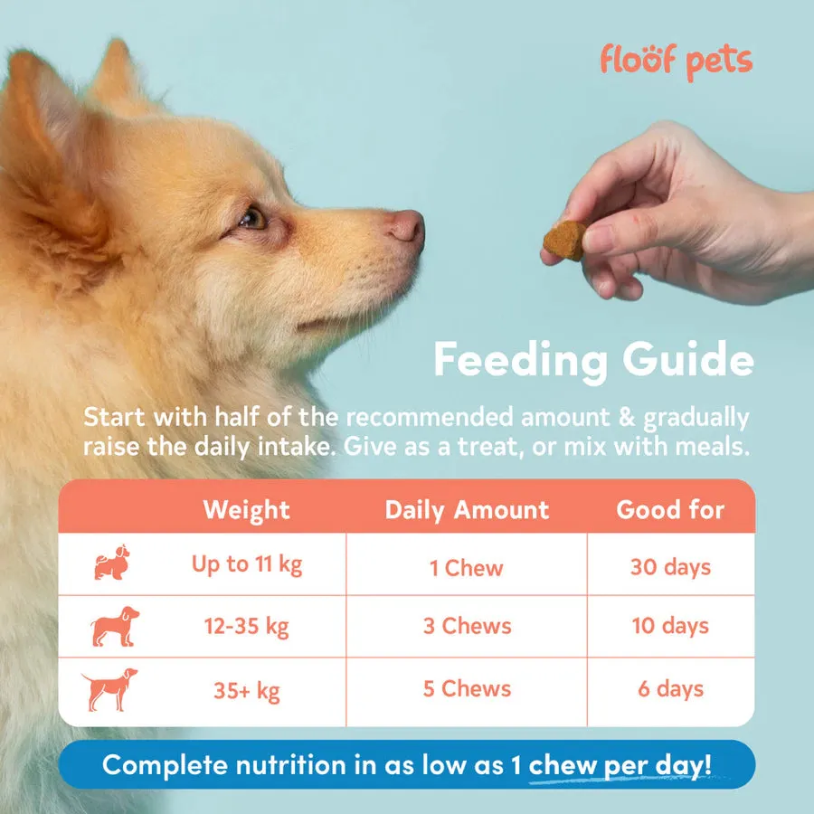 Floof Pets - All Furr One Dog Multivitamins (75g)