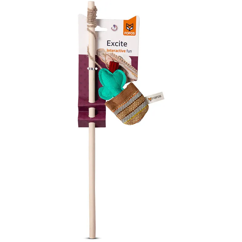 FOFOS Cat Toys-Cactus Wand Phoenix