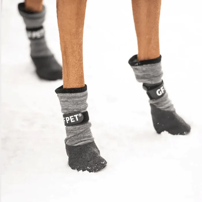 GF Pet Boots For Dogs All Terrain Black
