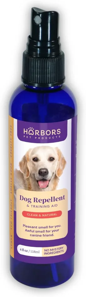 Harbor's Stay Away Spray | Trains Your Pet Where Not to Urinate | Training Corrector for Puppies & Dogs | for Indoor & Outdoor Use | No More Marking | Made in The USA (4 Ounce)