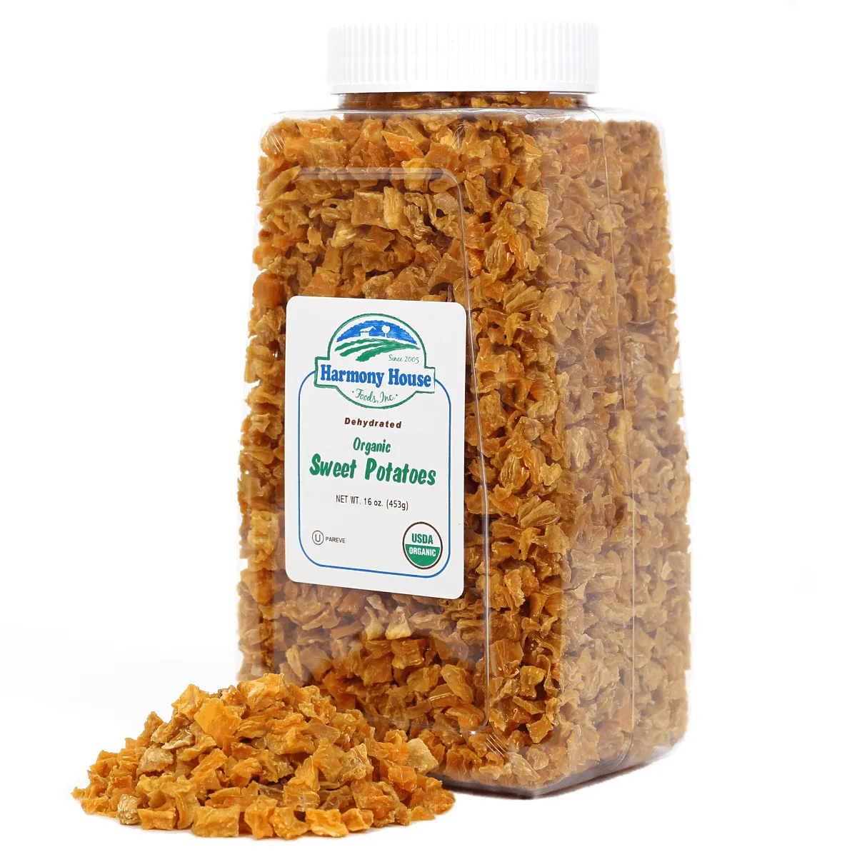 Harmony House Organic Dried Sweet Potatoes (15 oz)