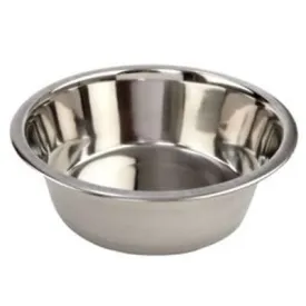 Heatherlea | Dog Bowl | Silver Metal Easy Clean Stainless Steel