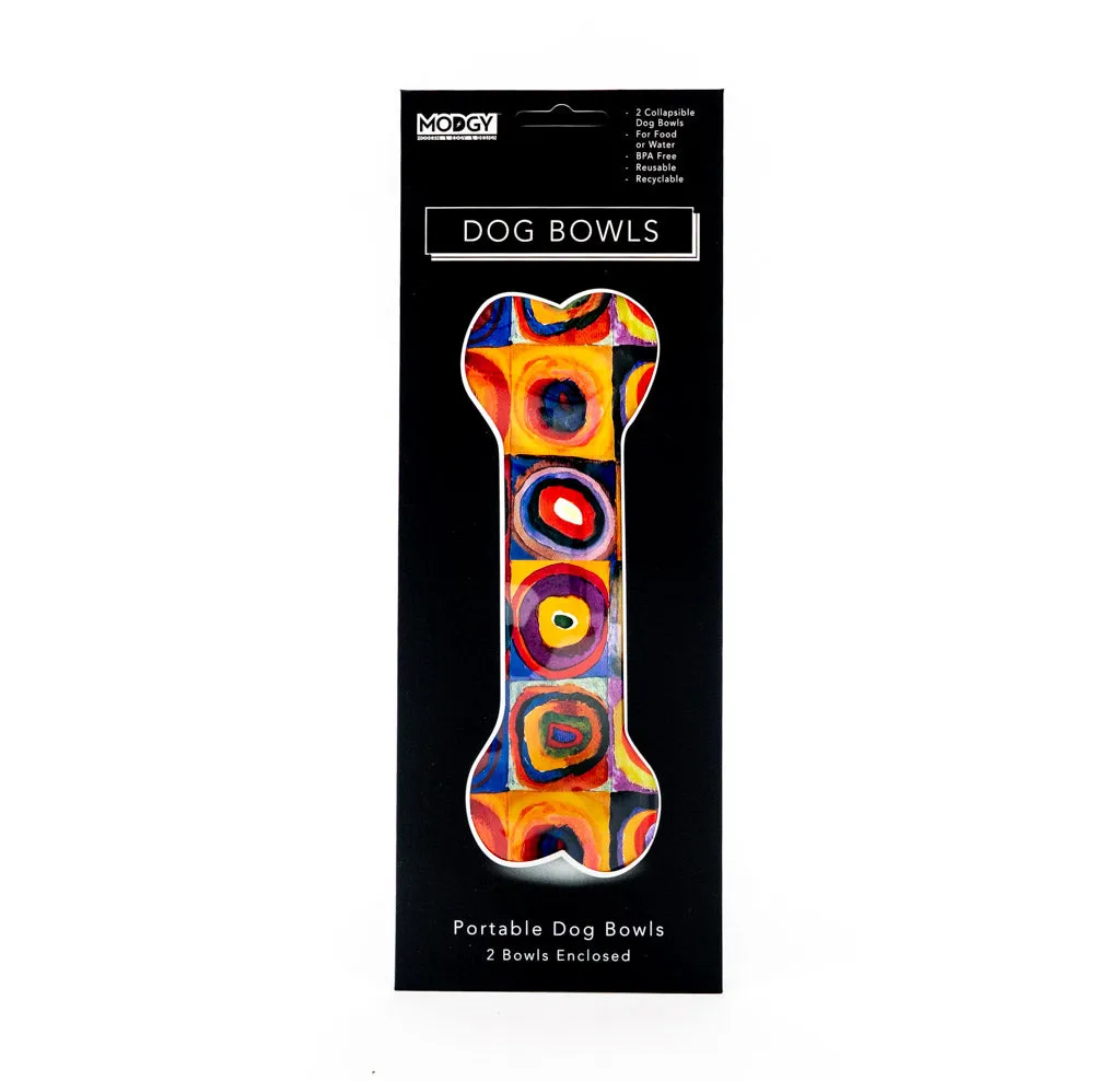 Kandinsky Circles - Set of 2 bowls