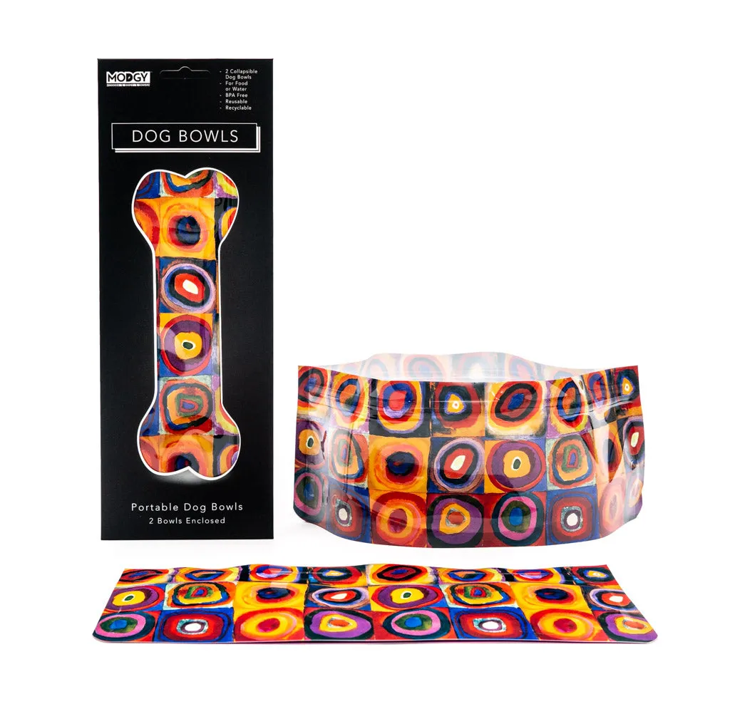 Kandinsky Circles - Set of 2 bowls