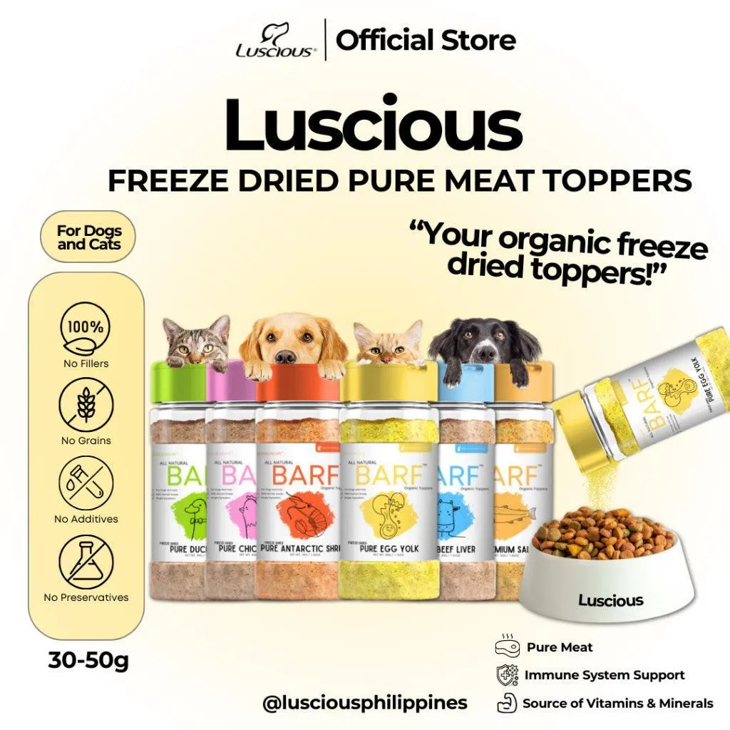 Luscious - Freeze Dried Meal Topper (Beef Liver)