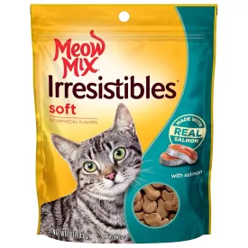 Meow Mix Irresistibles Cat Treats - Soft Salmon - 3 oz