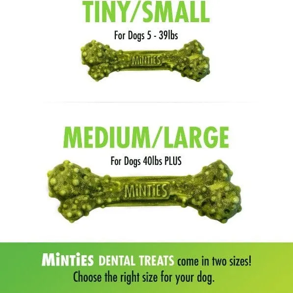 Minties Tiny/Small Dental Bones for Dogs