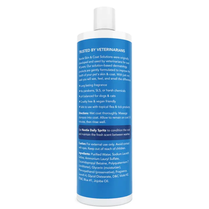 Nootie Whitening Jojoba Oil, Sweet Pea & Vanilla 16-oz, Pet Shampoo