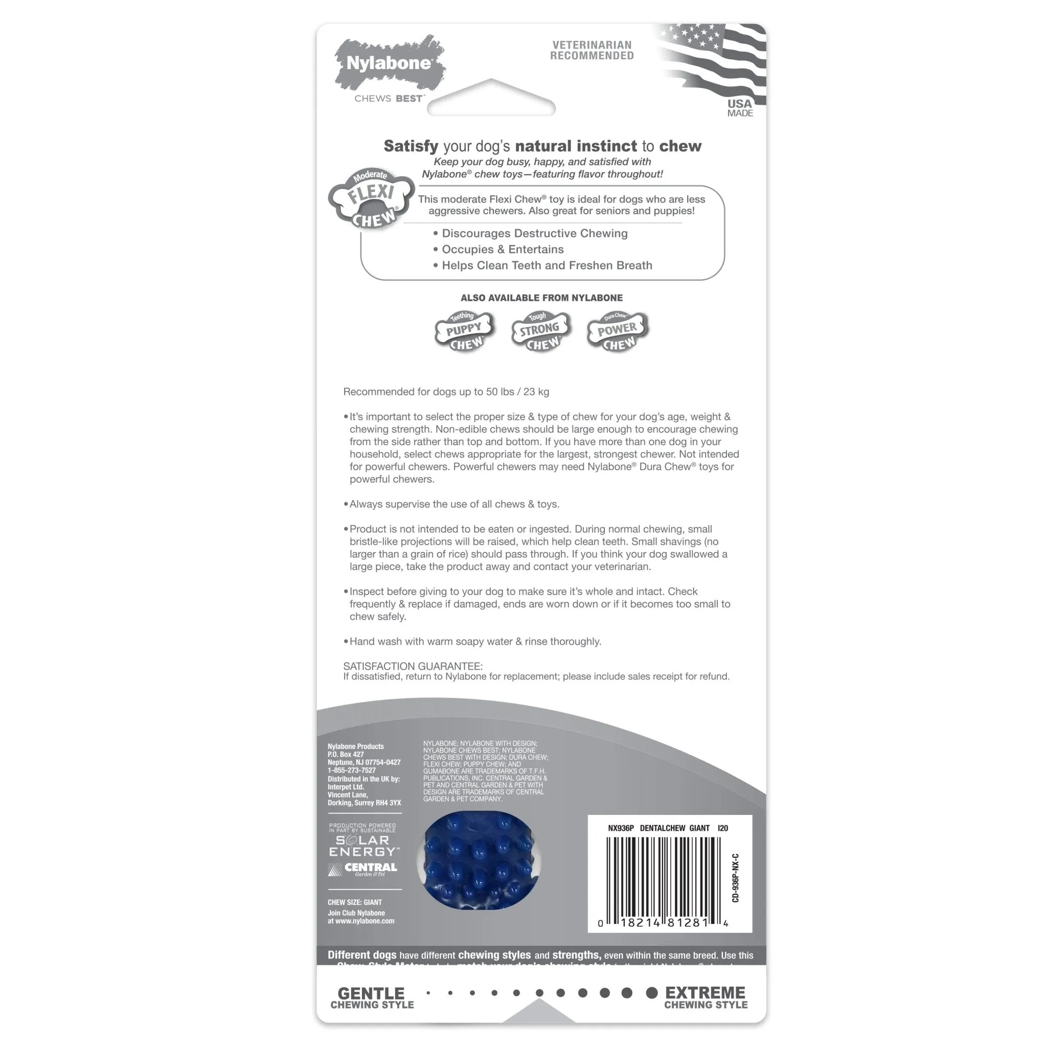Nylabone Dental Chew Bone