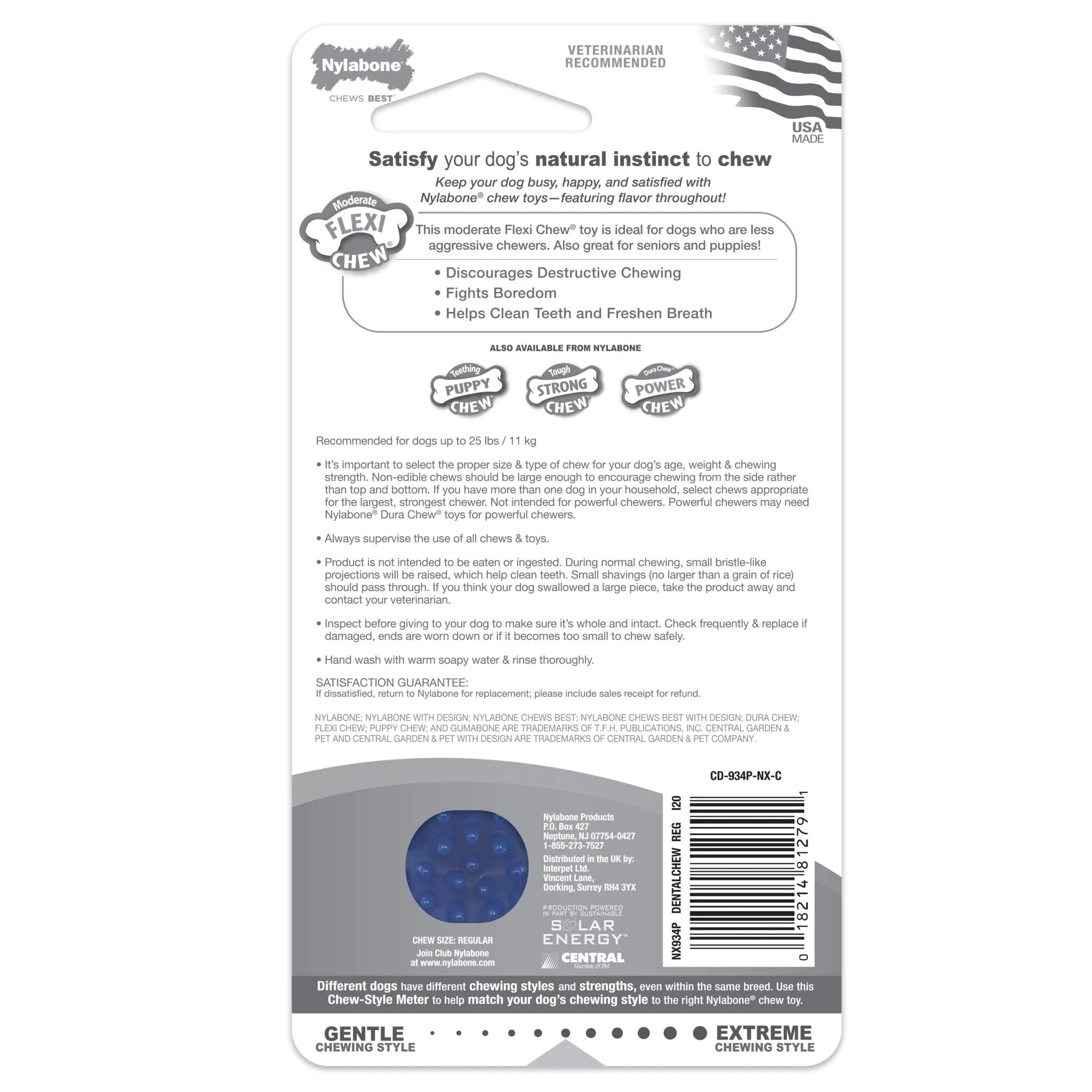 Nylabone Dental Chew Bone