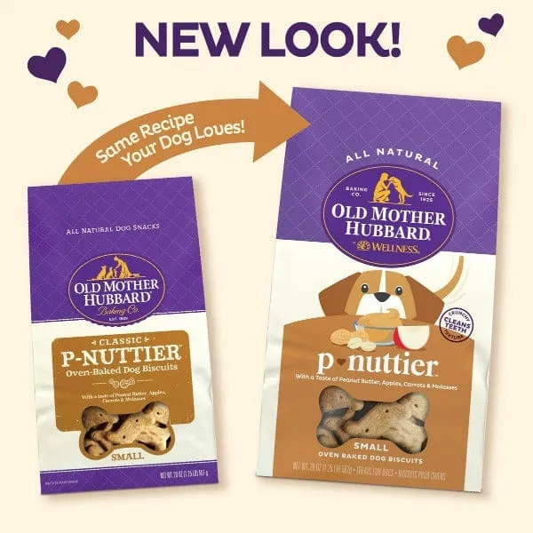 Old Mother Hubbard P-Nuttier Oven-Baked Dog Biscuits; Small