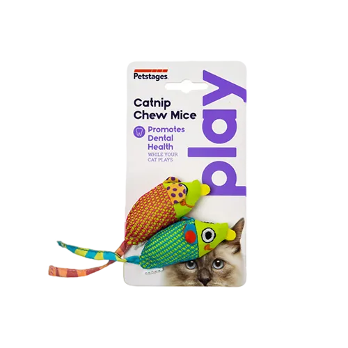 Outward Hound Catnip Chew Mice x2