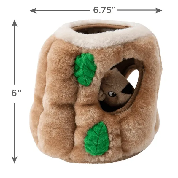 Outward Hound Hide A Squirrel Plush Dog Toy Puzzle