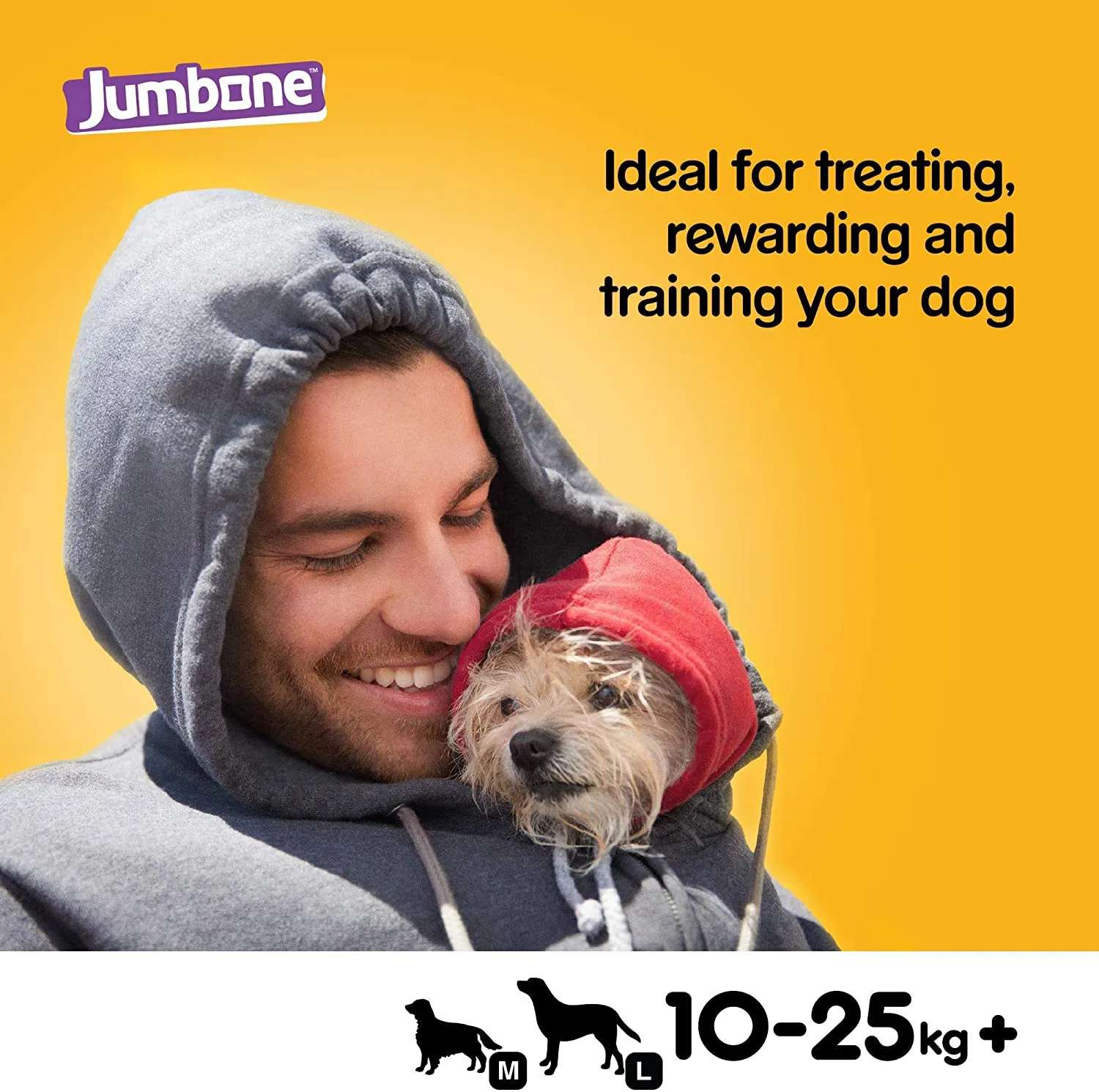 Pedigree Jumbone Medium Dog Low Fat Treats Beef & poultry Pack of  24 x 90gm