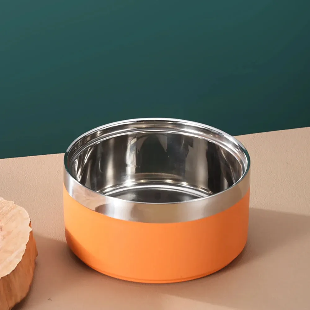 Personalized Dog Food & Water Bowls - Custom Stainless Steel Pet Accessory for Cats & Dogs