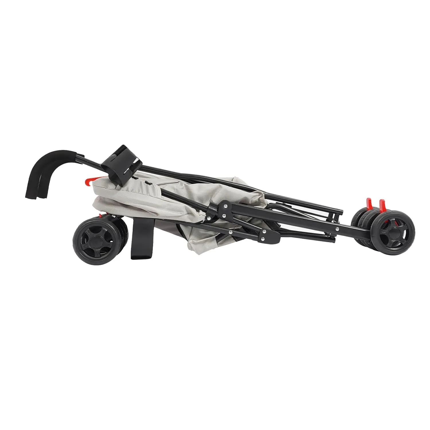 Pet Stroller W/4 Wheels, Pet Travel Stroller, Gray Foldable Pet Travel Carrier, Medium Dog Stroller, Multifunction Dog Cat Jogger Stroller, Pet Strolling Cart, Foldable Pet Stroller