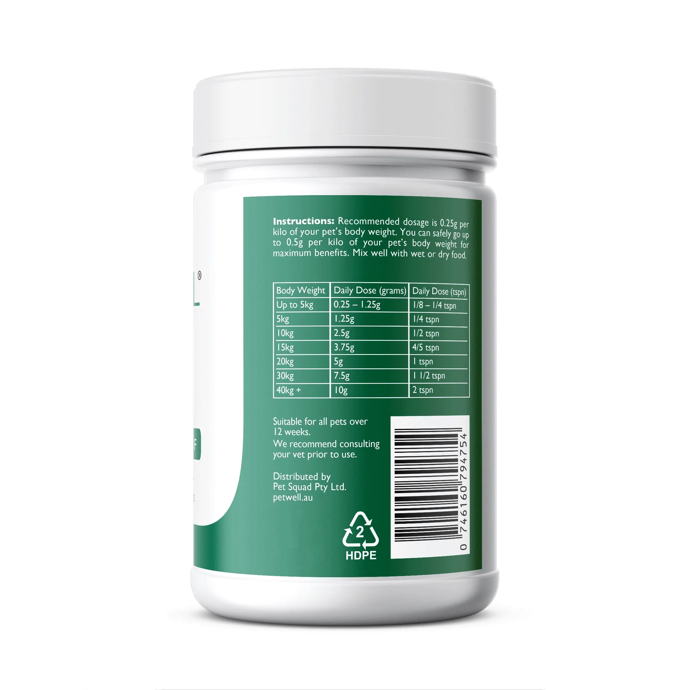 PetWell DIGEST - Digestion Relief Double Pack