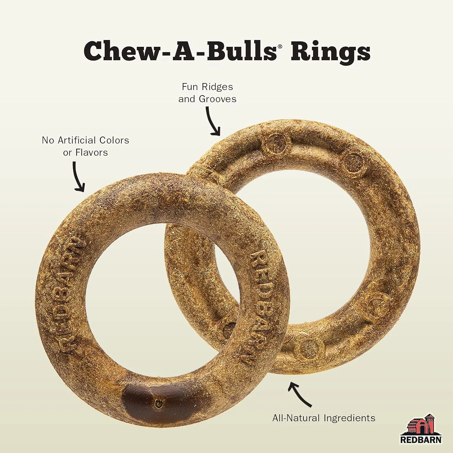 Red Barn Chew A Bulls Dental Ring Dog Treat