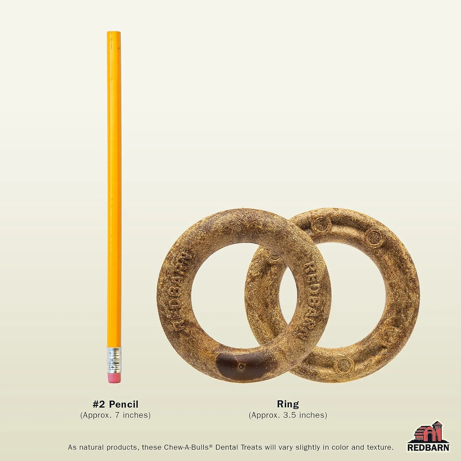 Red Barn Chew A Bulls Dental Ring Dog Treat