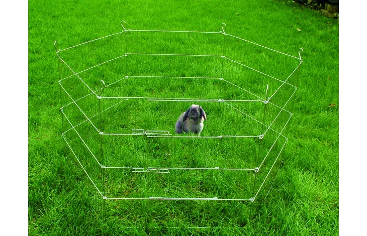 RUN SILVER RABBIT CAGE
