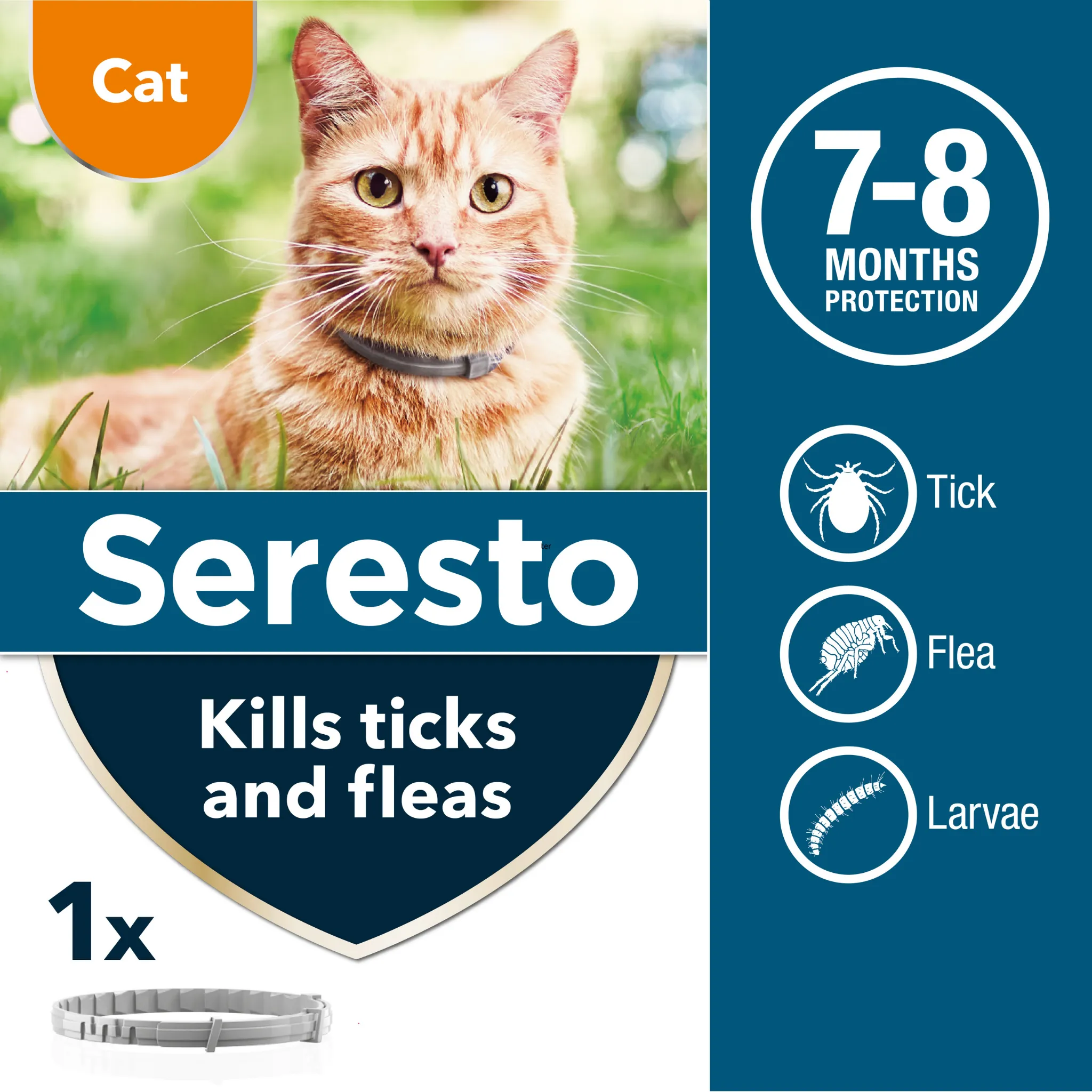 Seresto Flea & Tick Cat Collar